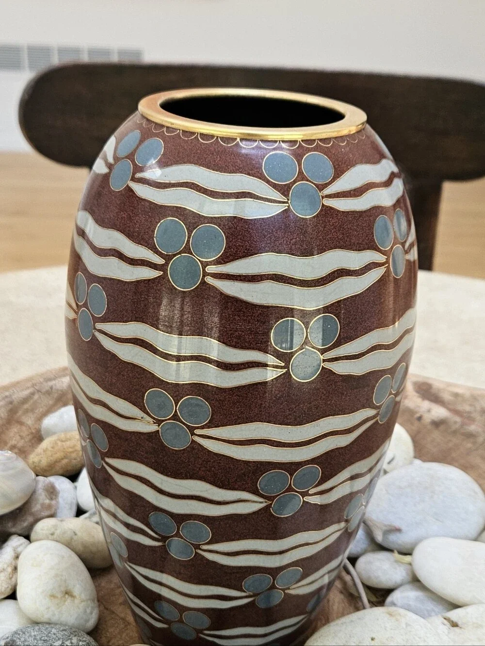William Sonoma Cloisenne Vase